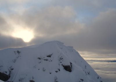 Sommet enneigé
