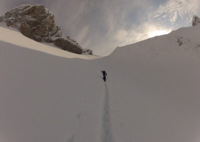 skieur de randonnée