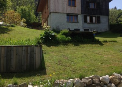 Extérieur gite aval